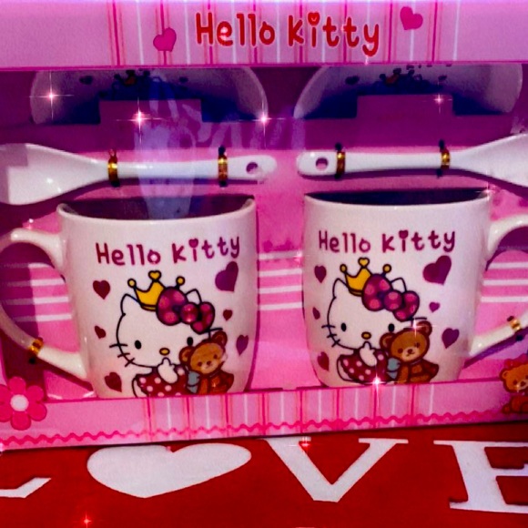Hello Kitty Other - Hello kitty. Coffee set 💖